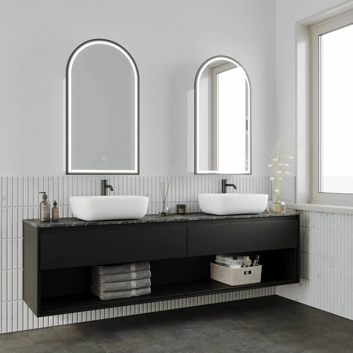 REMER BLANCA 500 LED MIRROR 500W X 900H X 146D BR50D - Image 2