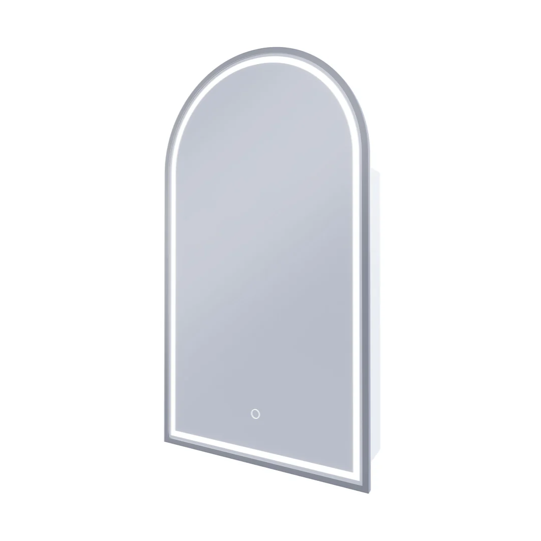 Remer Blanca Led Shaving Cabinet With Georgian Metal Frame
