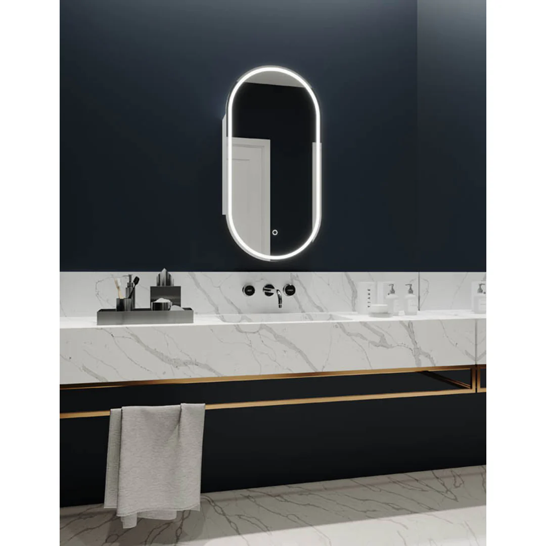 Remer Capsule 450 Led Mirror 450W X 900H X 143D - Image 3