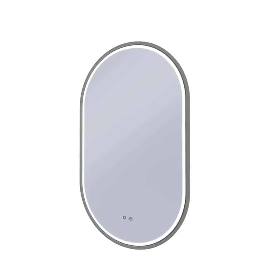 Remer Gatsby 600D Led Mirror With Georgian Metal Frame
