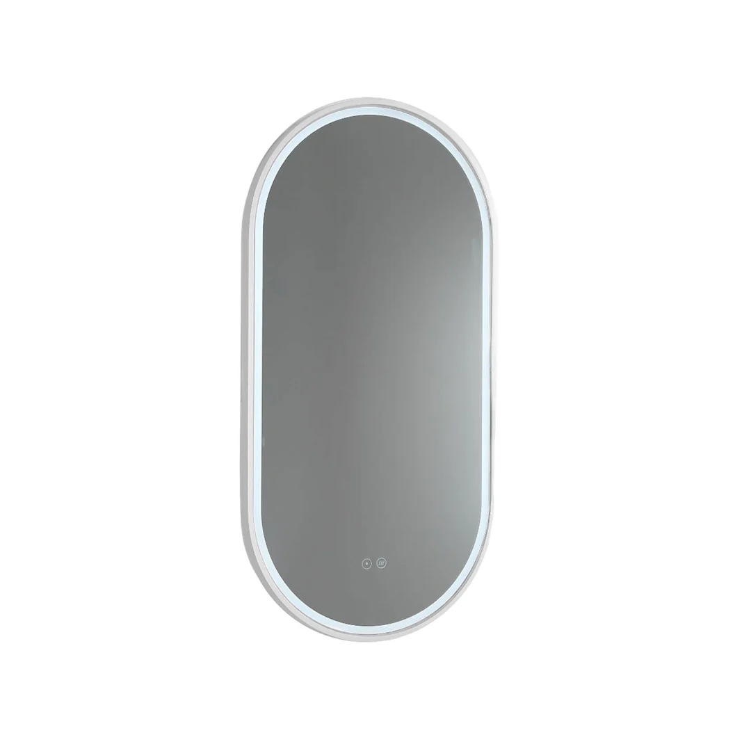 Remer Gatsby Led Mirror With Milano White Frame