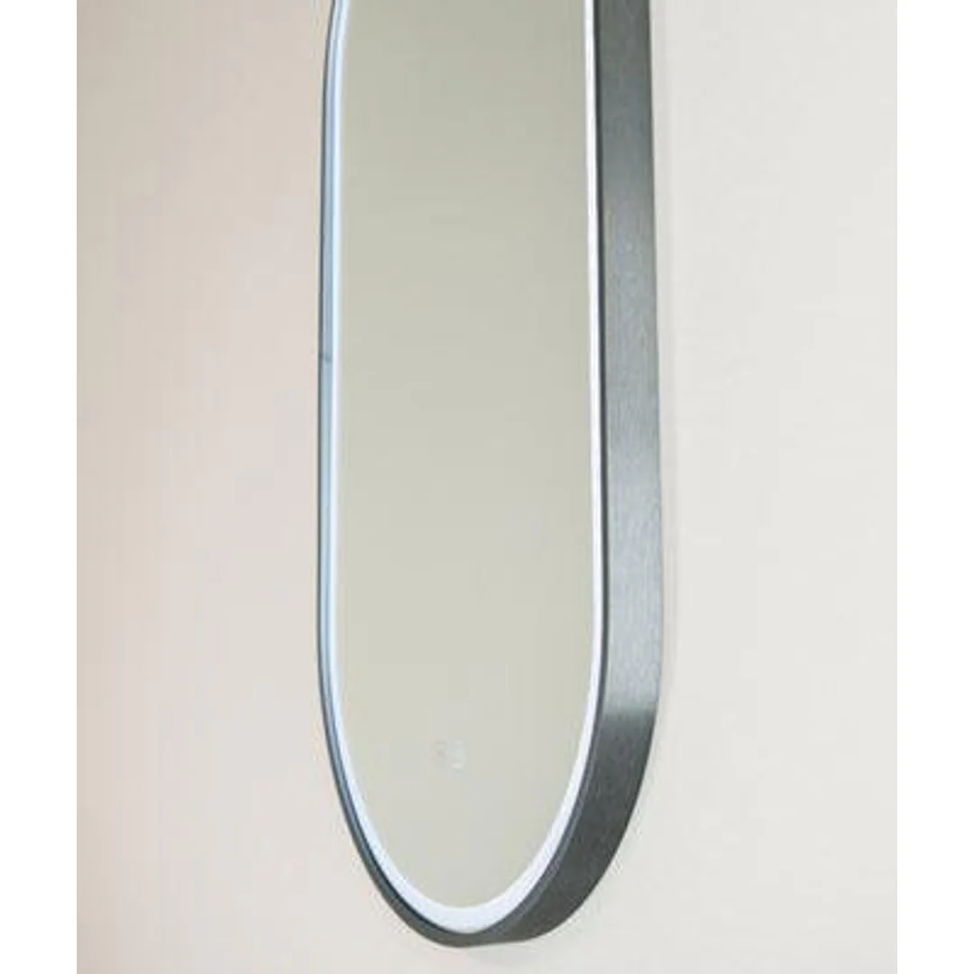 Remer Great Gatsby 450 Gun Metal Led Mirror 460W X 1210H X 40H Gg45120D-Gm
