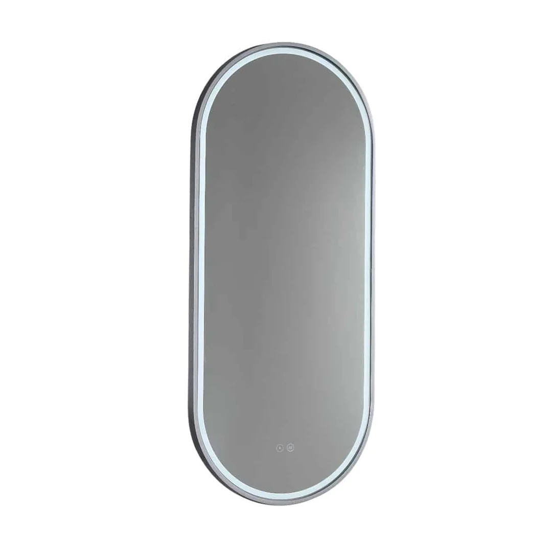 Remer Great Gatsby Led Mirror Georgian Metal Frame With Mirage Magnifier