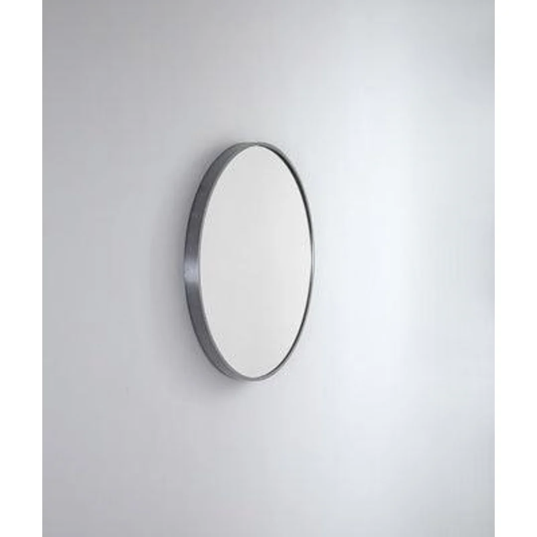 Remer Modern Round 610 Gun Metal Mirror 610W X 610H X 40D Mr61-Gm