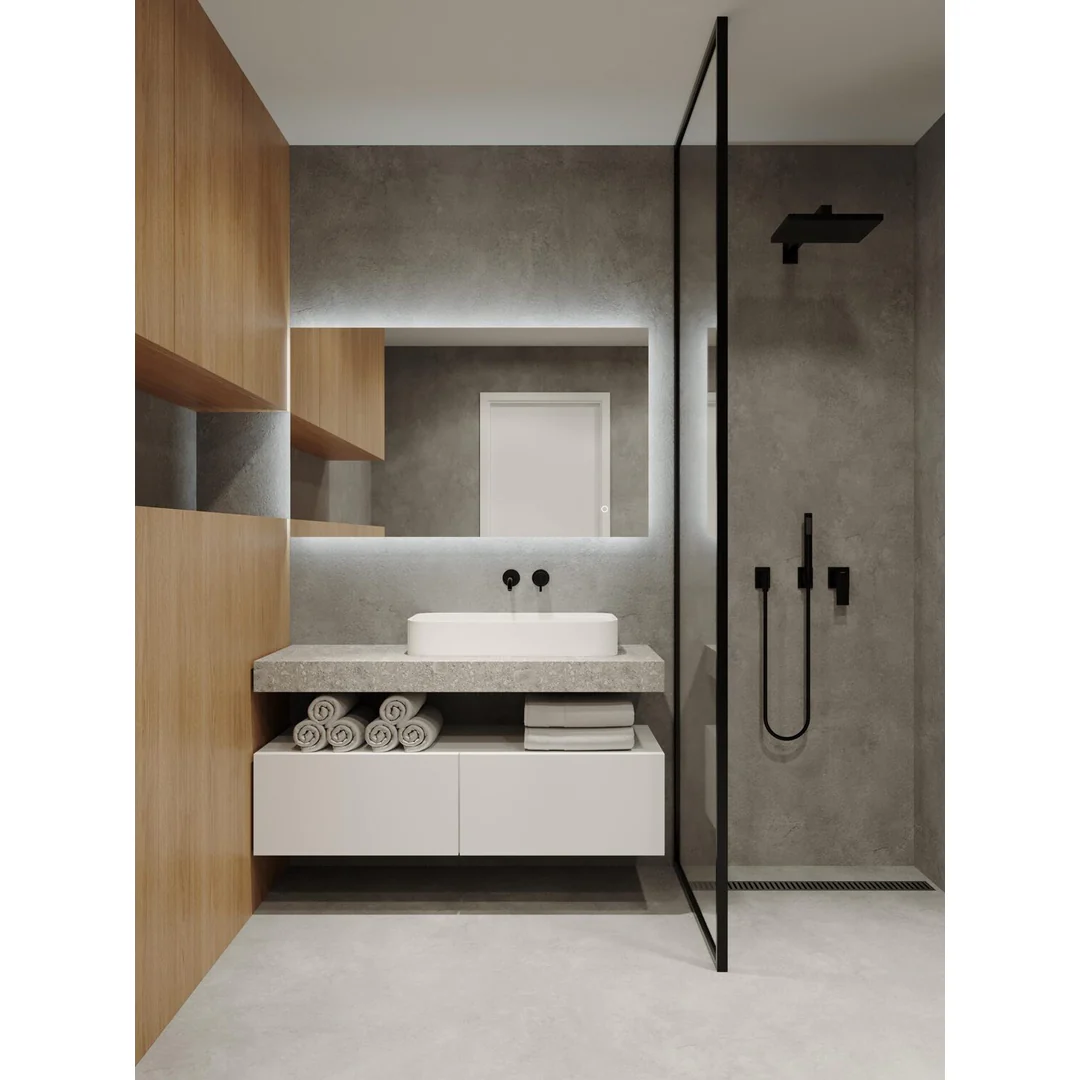 Remer 'R-Series Backlit Led Mirror With Demister 1200X750