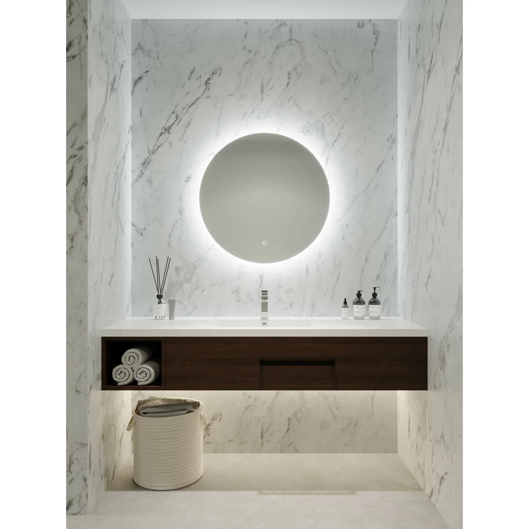 Remer S-Series 800 Round Backlit Led Mirror Demister