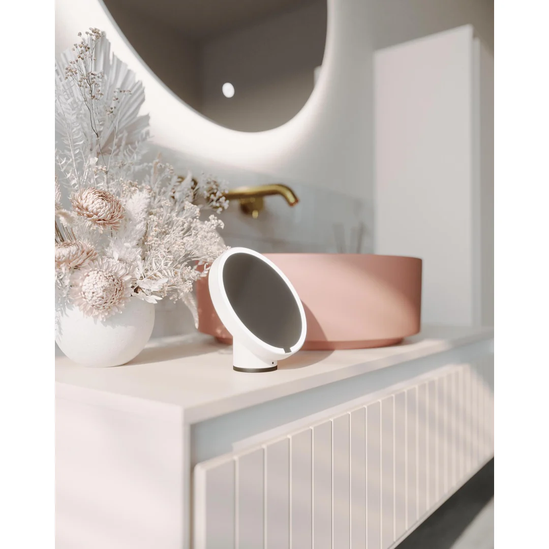 Remer Sphere 600 Round Led Mirror With Mirage Magnifier