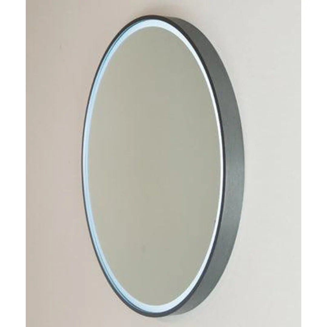 Remer Sphere 800D Gun Metal Led Mirror 810W X 810H X 40D S80D-Gm - Image 2