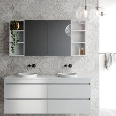 Rifco Allure Wall Hung Vanity Unit 900 Stadium Top - Image 3