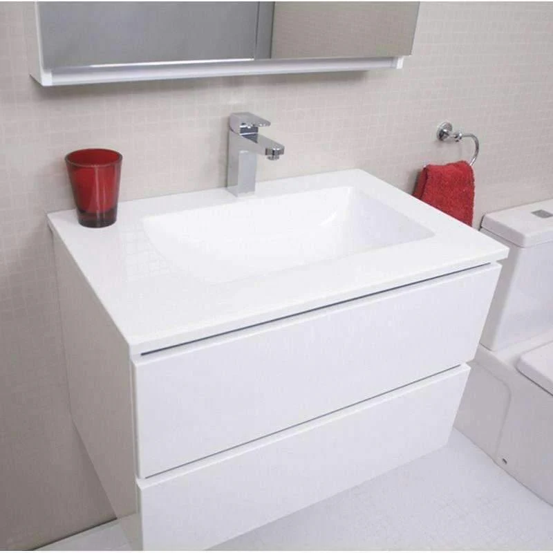 Rifco Platinum Dble Drw W/Hung 750 Vanity Icon Top Wht Pw7A - Image 3