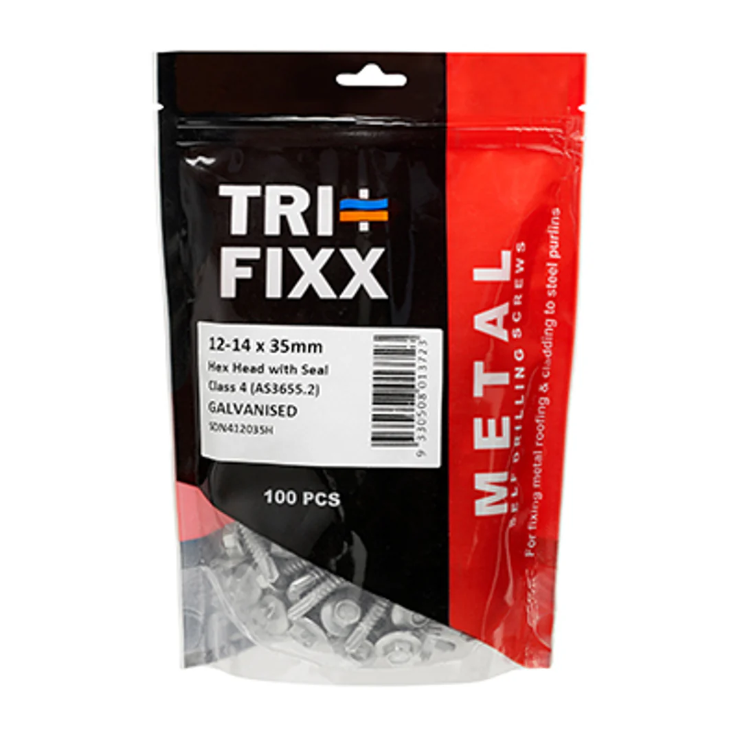 Roofing Screw 12# Metal (100 Pack) - Image 2