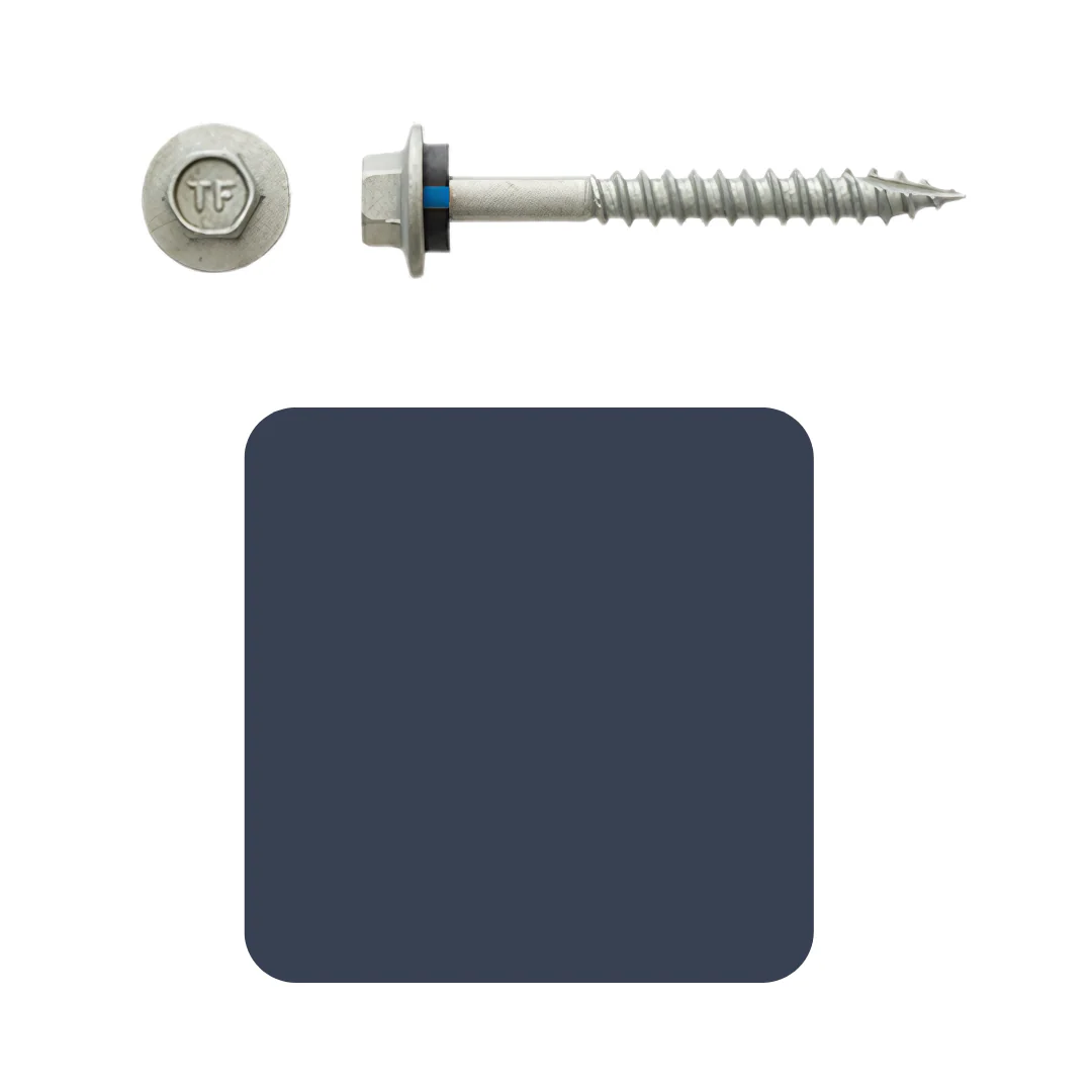 Roofing Screw Timber 12# 65mm Colorbond (100 Pack) - Image 2
