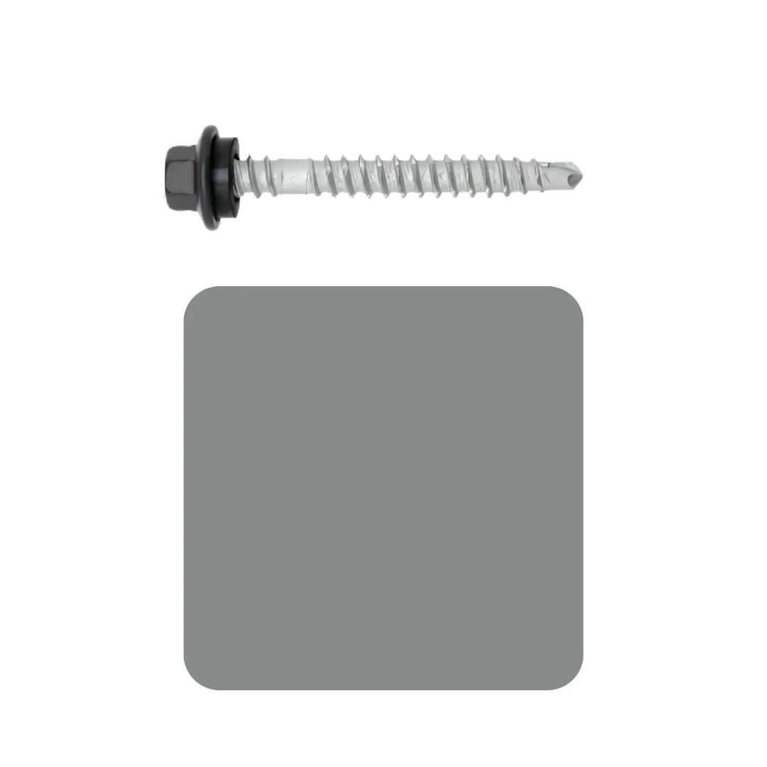 Roofing Screw Timber/Metal M6# 25mm Colorbond (1000 Pack) - Image 2