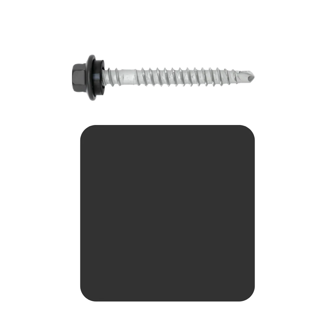 Roofing Screw Timber/Metal M6# 25mm Colorbond (1000 Pack) - Image 3