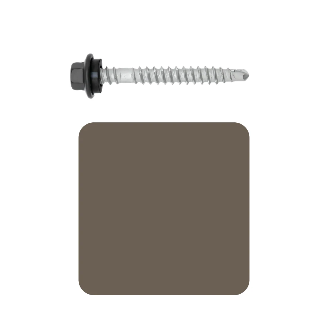 Roofing Screw Timber/Metal M6# 25mm Colorbond (1000 Pack) - Image 4