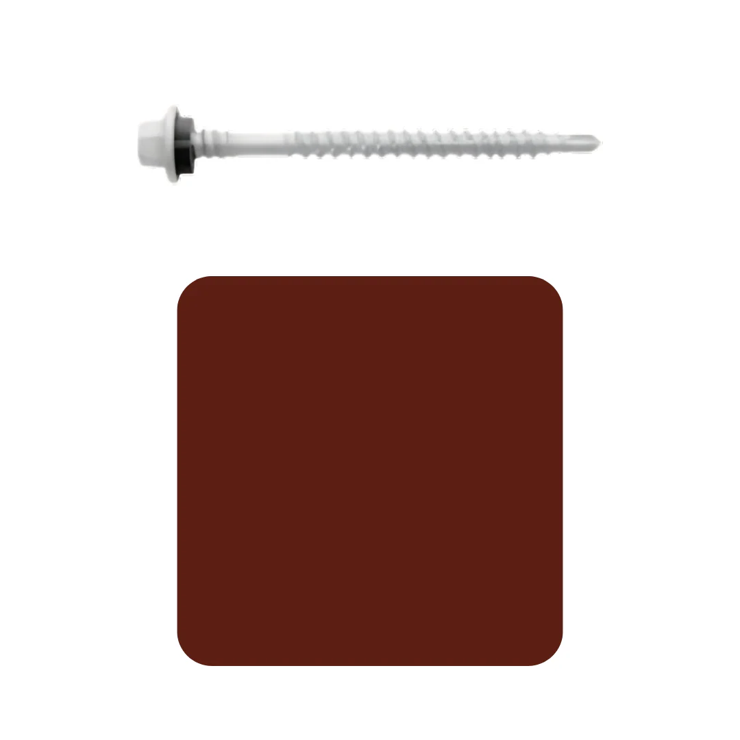 Roofing Screw Timber/Metal M6# 65mm Colorbond (1000 Pack)