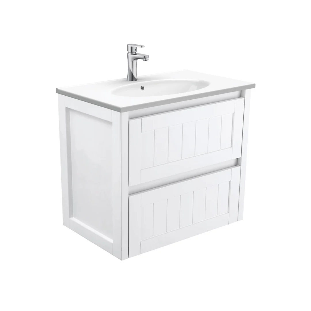 Rotondo Ceramic 750 Hampton Wa Ll Hung Cab (1 Tap)(Fienza P#:Rot75T) - Image 2