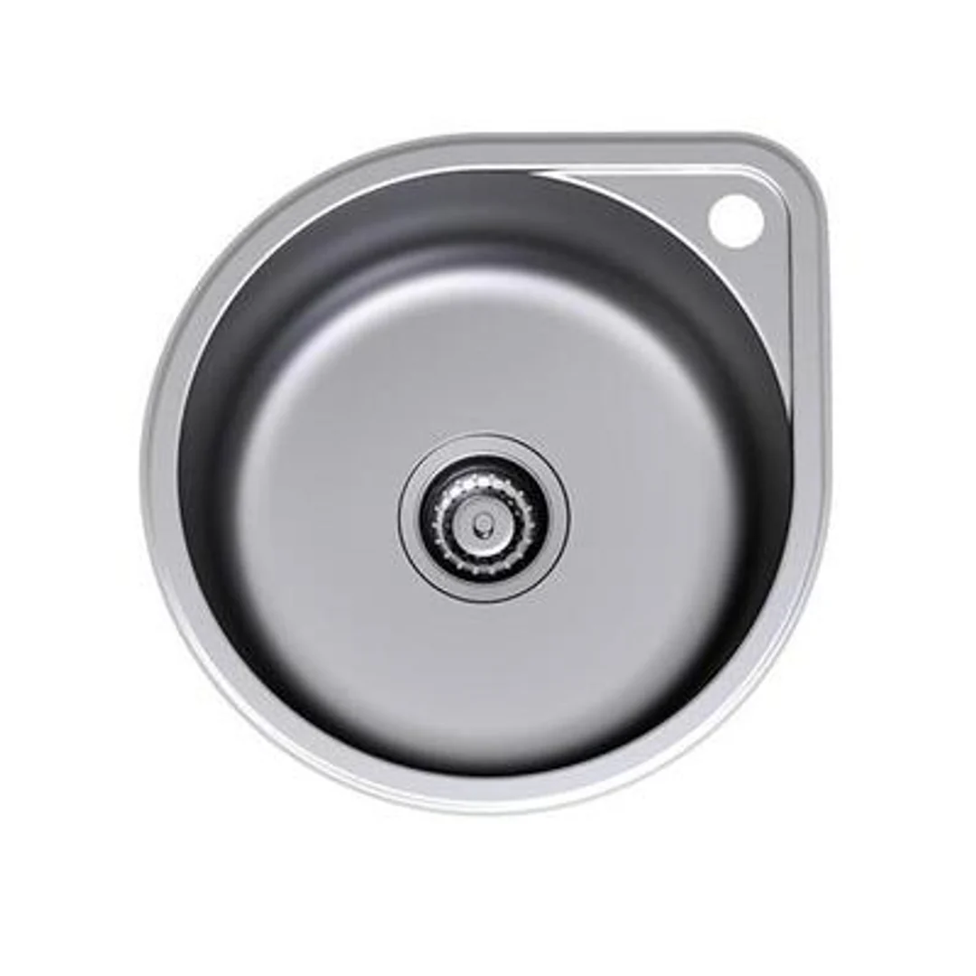 Caroma Round Bowl Overmount With Tap Landing
