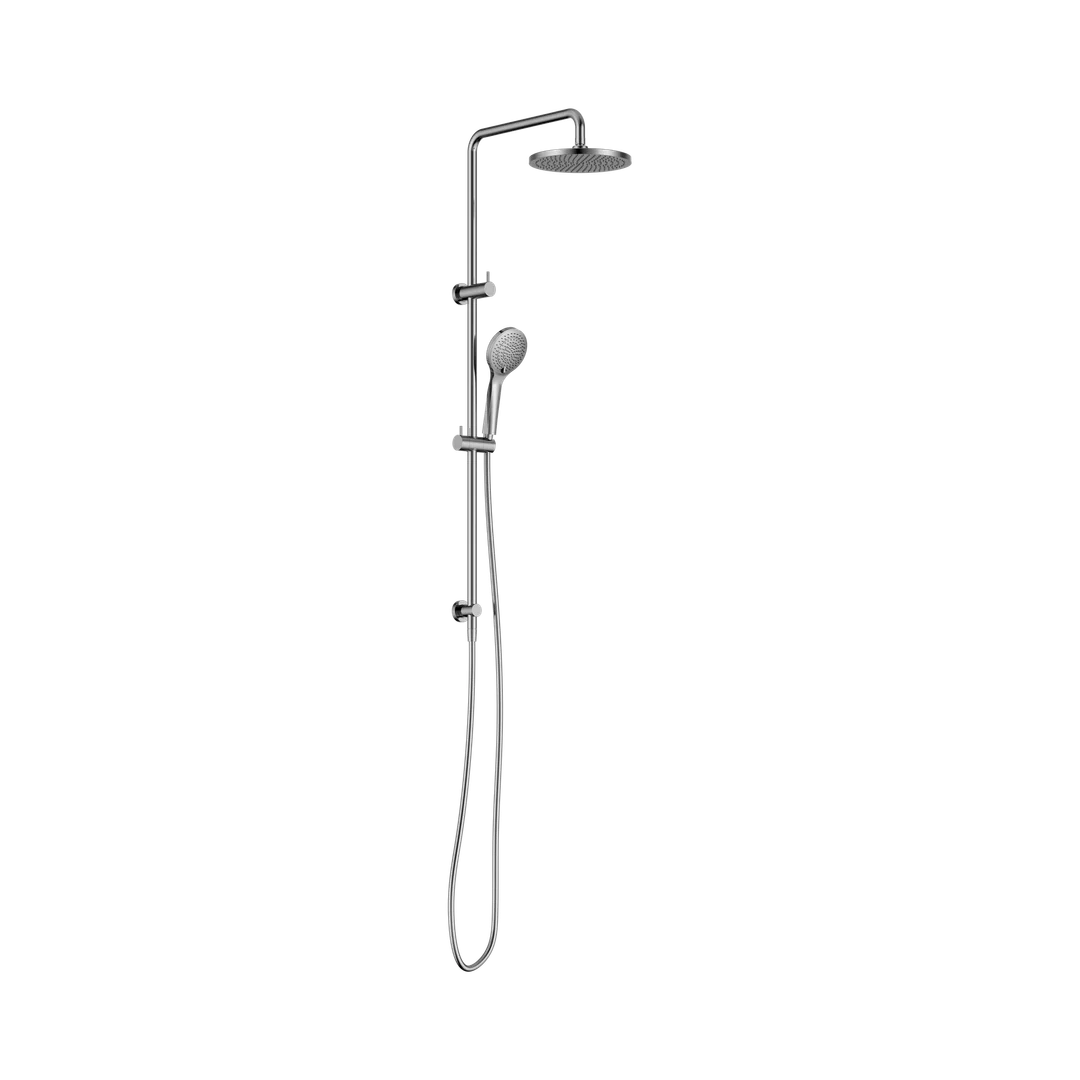 Round Twin Nero Shower With Air Nero Shower I - Chrome