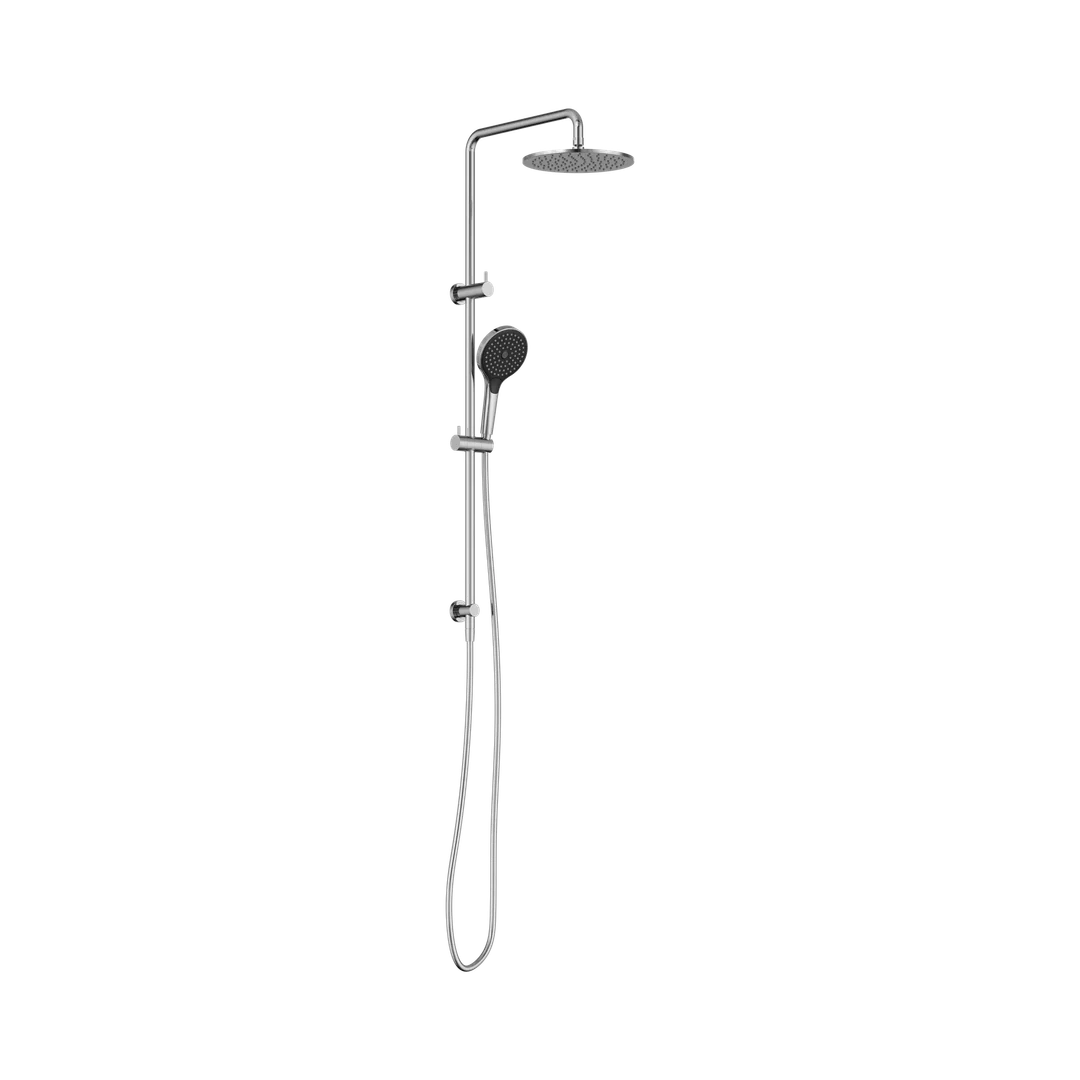 Round Twin Nero Shower With Air Nero Shower Ii - Chrome
