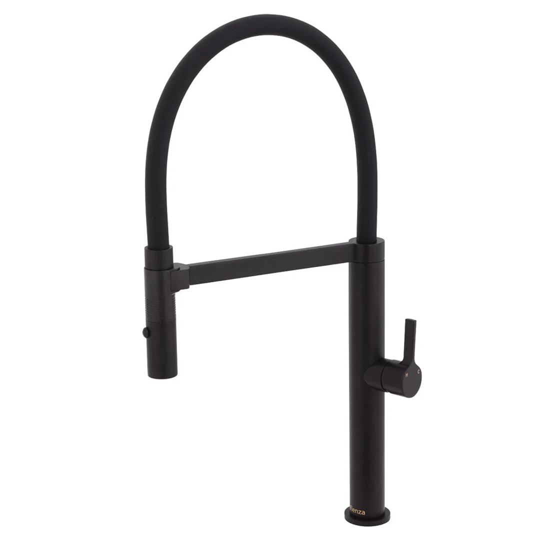 Fienza Sansa Pull Down Sink Mixer Matte Black - Image 2