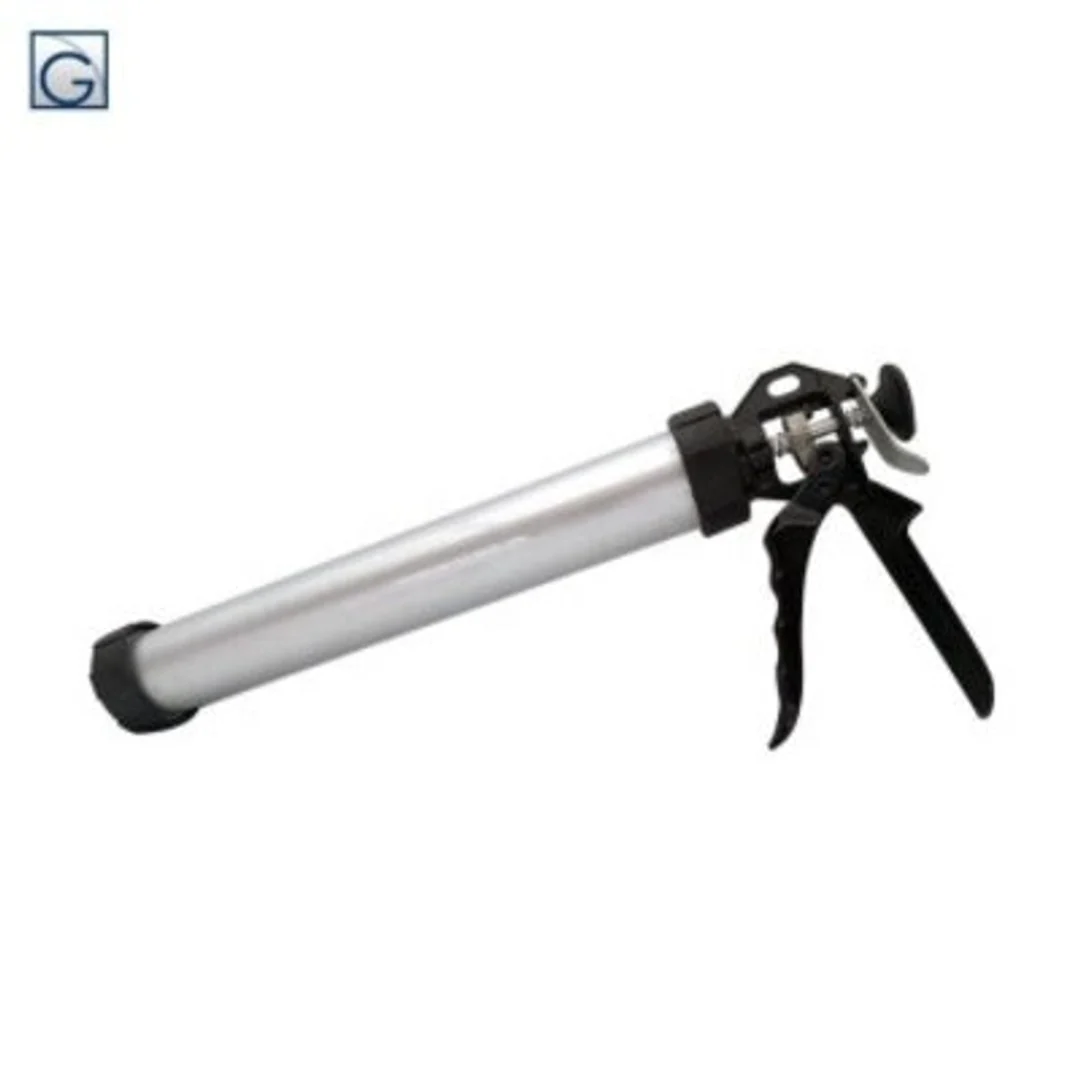 SAUSAGE CAULKING GUN 600ML CAPACITY ALUMINIUM TUBE  (MASO)