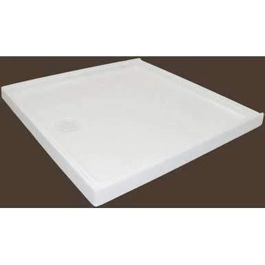 Aspire Shower Base 900 X 900 Poly Centre R/Outlet White - Image 3