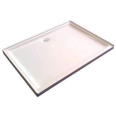Aspire Shower Base 1200 X900 Poly Centre R/Outlet White - Image 3
