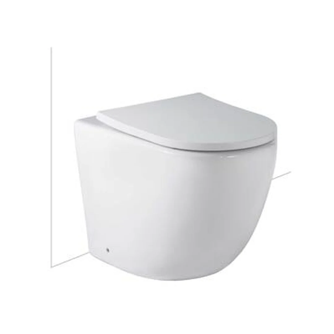Seima Arko Floor Mounted Pan Clean Flush with Slim Seat 191761 - Image 2