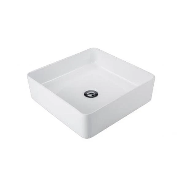 Seima Kyra Slim Line Above Counter Basin White 400 X 400 X 120 - Image 3