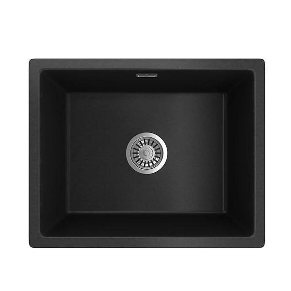 SEIMA OROS 550 ARQSTONE SINK 1 BOWL BLACK 550X440X210MM