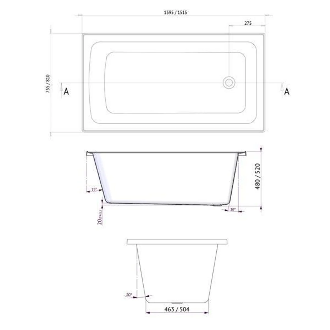 Shenseki Spa Contour 12 Jetss 1510mm - Image 2