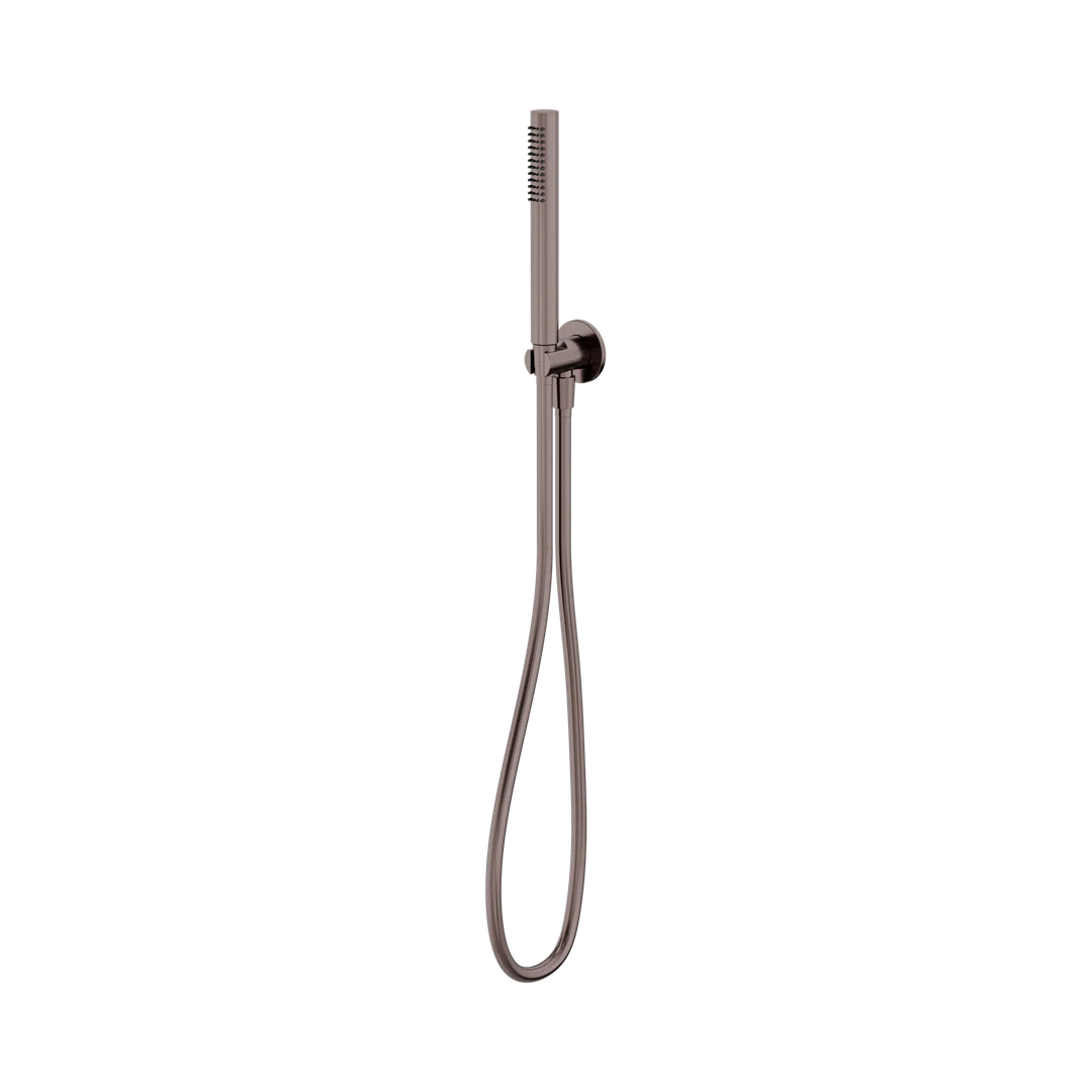 Slim Nero Shower On Bracket - Brushed Bronze