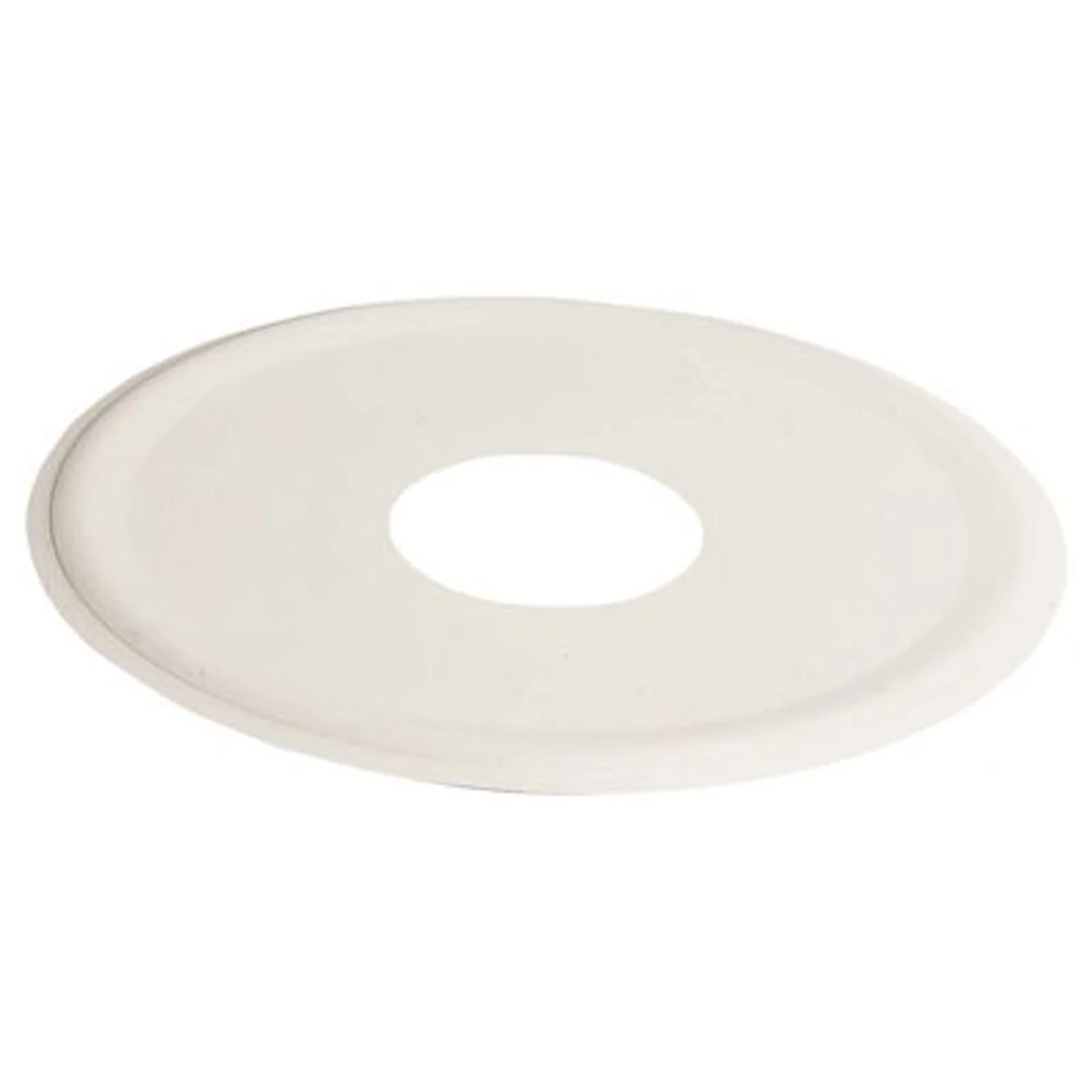 COVER PLATE #483 12MM BSP FLAT WHITE