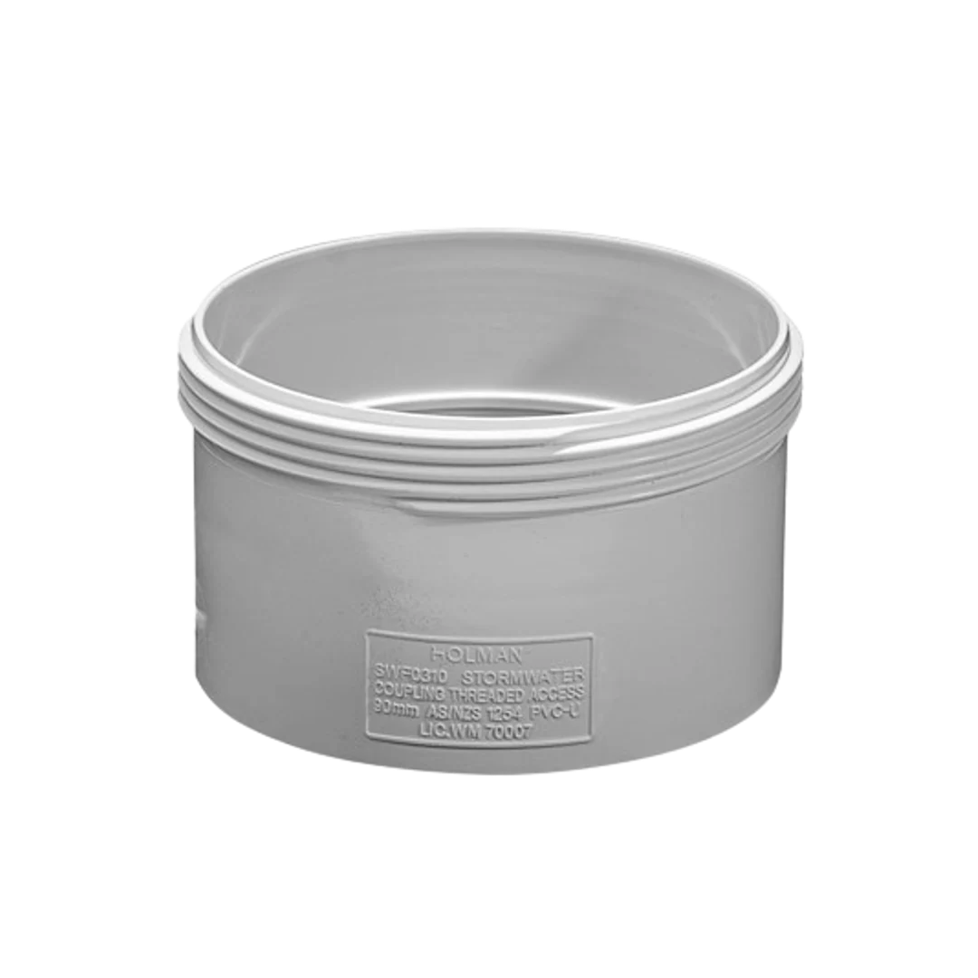 STORMWATER STRAIGHT COUPLING 75MM - Image 2