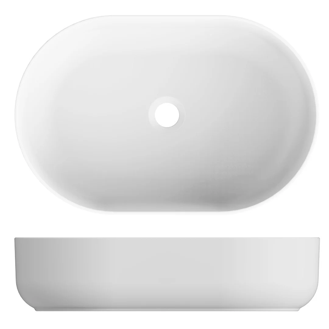 Streamline Arcisan Above Counter Basin 580 X 380 X 140Mm Matte White - Image 3