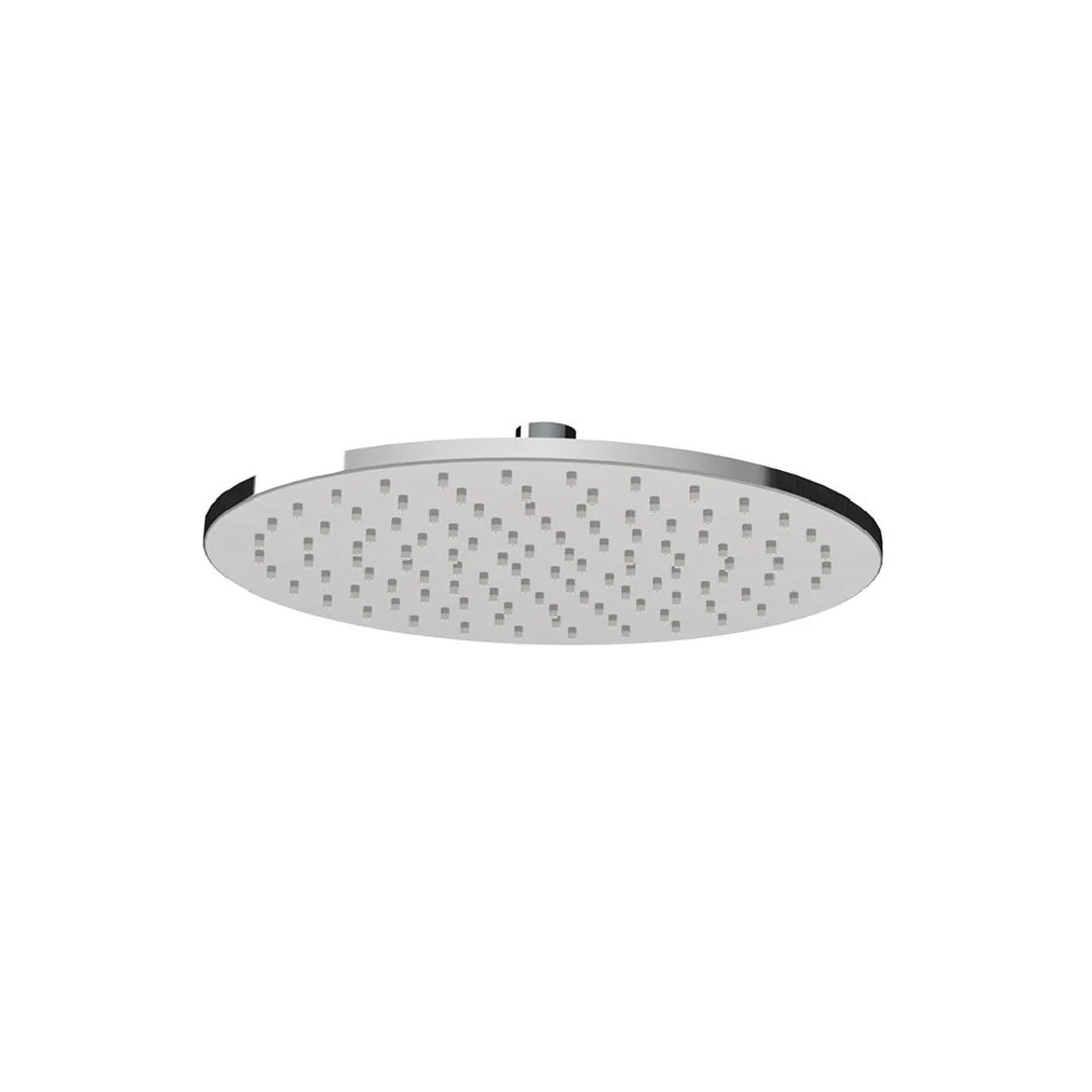 Streamline Arcisan Round Brass Shower Head 250mm Brushed Nickel