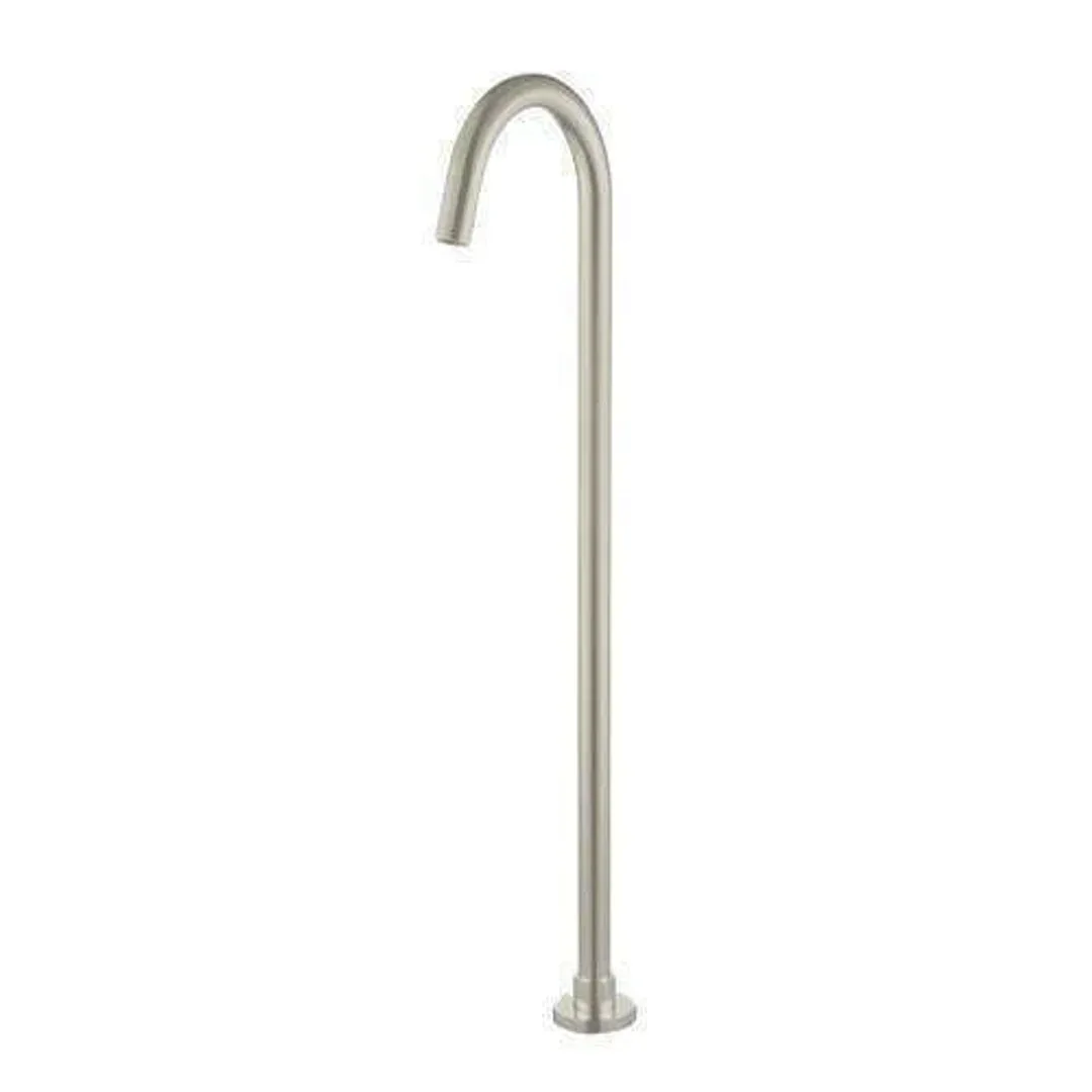 Arcisan Axus Floor Mount Bath Spout Satin Nickel Ax01530.Sn