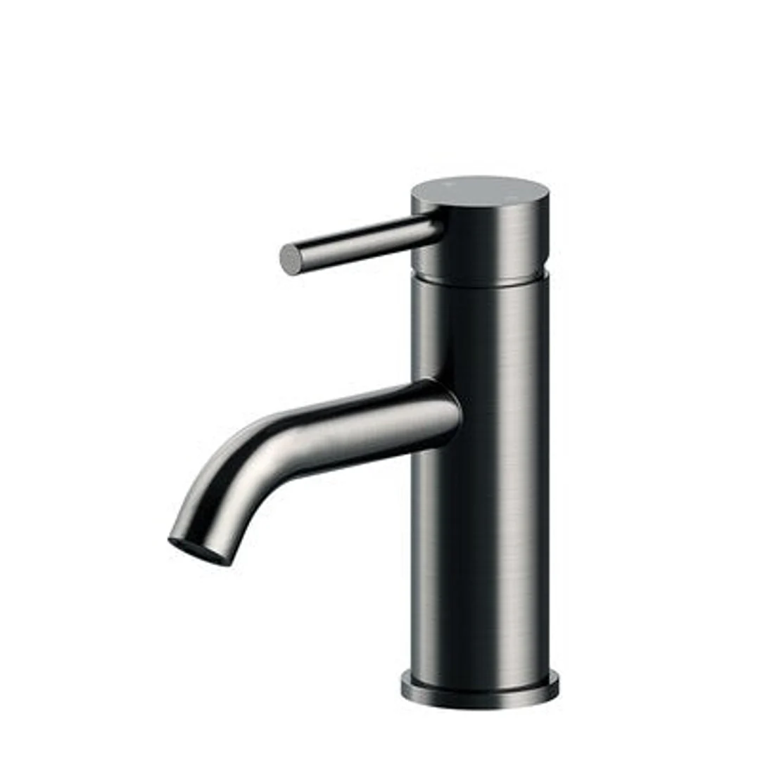 Streamline Axus Pin Lever Basin Mixer Brushed Gun Metal Pvd - Image 2