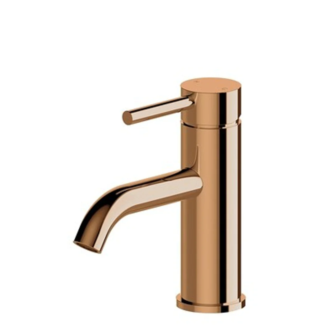 Streamline Axus Pin Lever Basin Mixer Rose Gold Pvd - Image 2