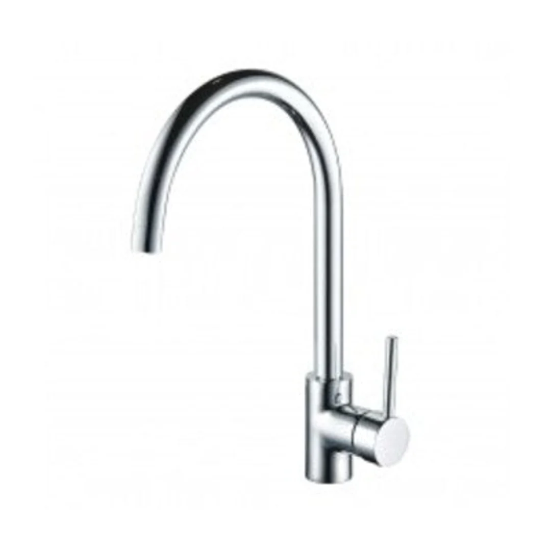 Streamline Axus Pin Lever Gooseneck Sink Mixer Chrome - Image 2