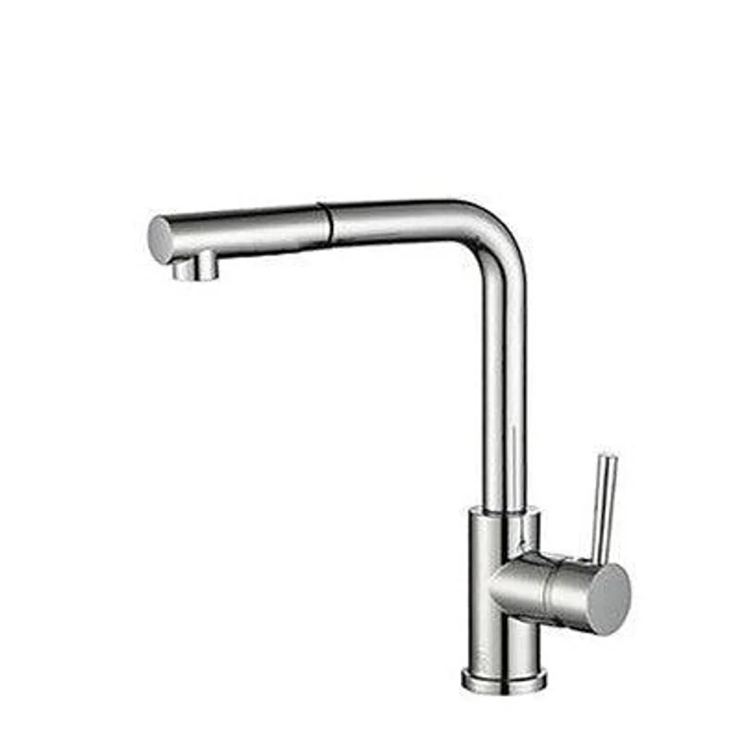 Streamline Axus Pin Lever Pull Out Spray Sink Mixer Brushed Nickel - Image 2