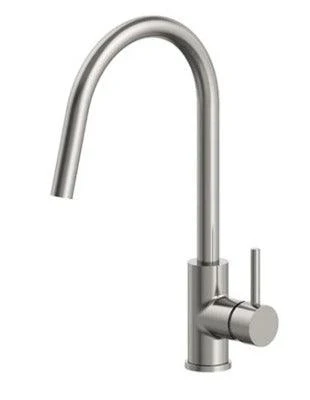 Streamline Axus Pin Sink Mixer Pull Down Spout Brushed Nickel - Image 3