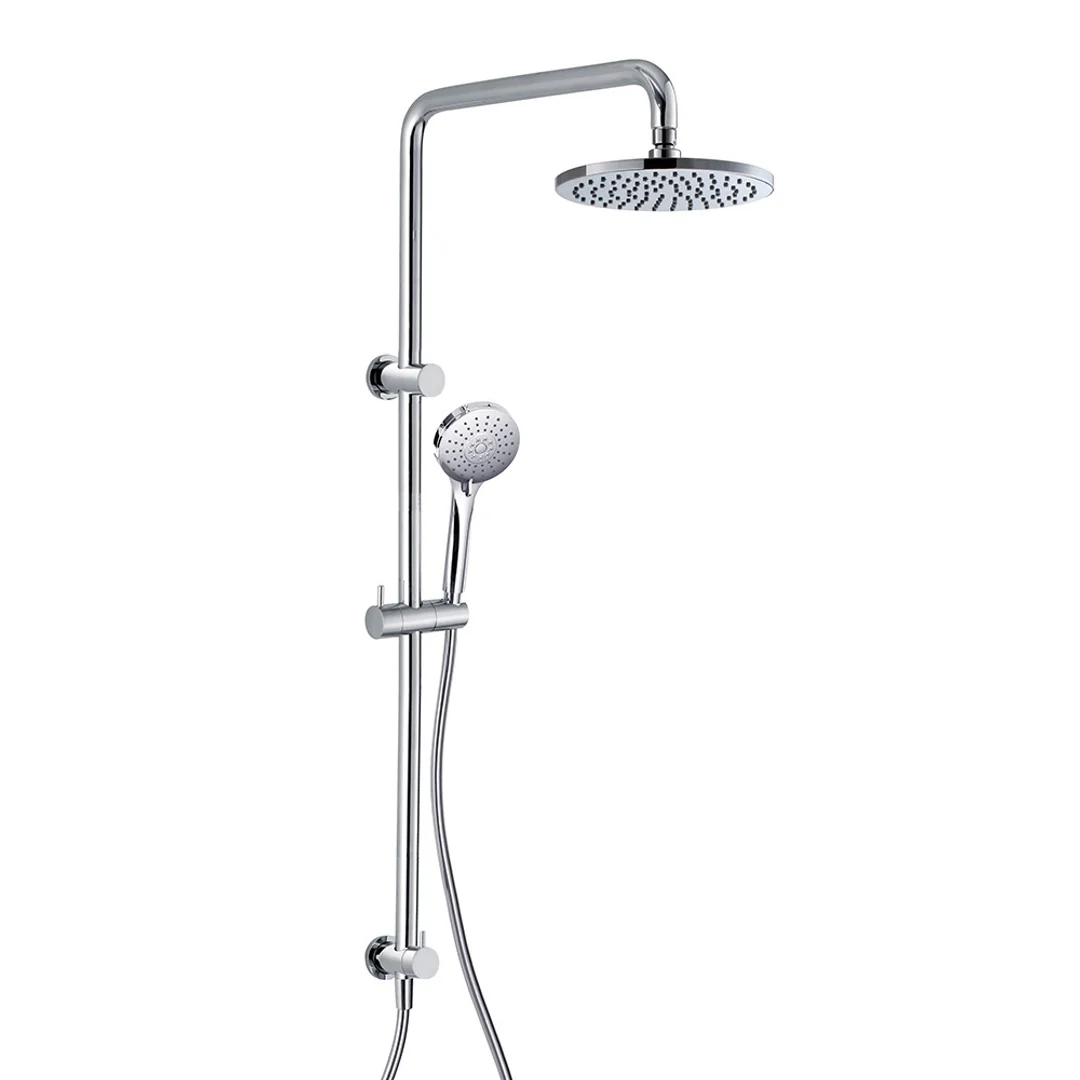 Streamline Axus Shower Column W.Slide Rail And Hand Shower Bottom Div - Rose Gold PVD - Image 2