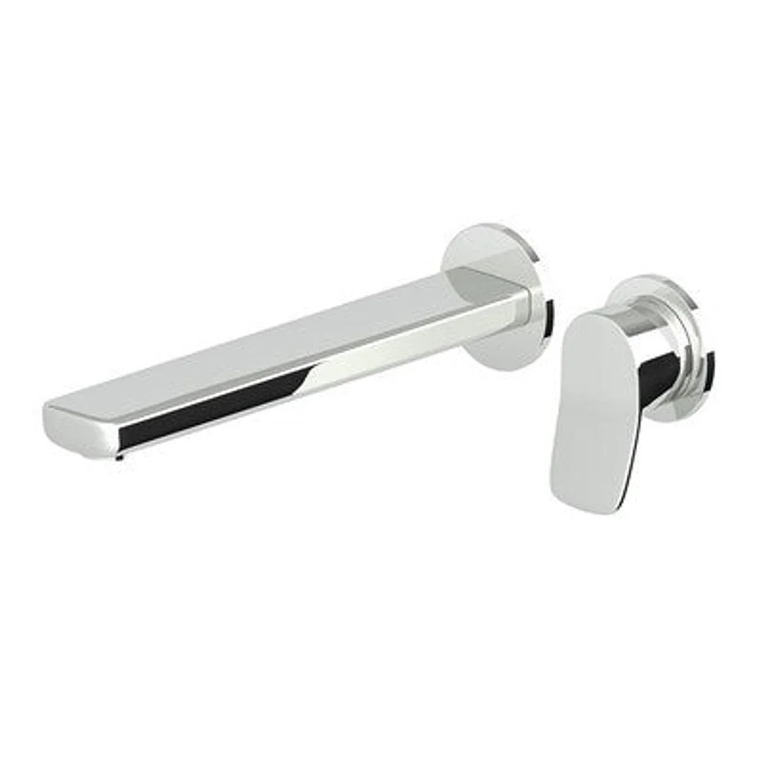 Streamline Brim Wall Mounted Mixer 225Mm Spout Ext Part Chrome - Image 2