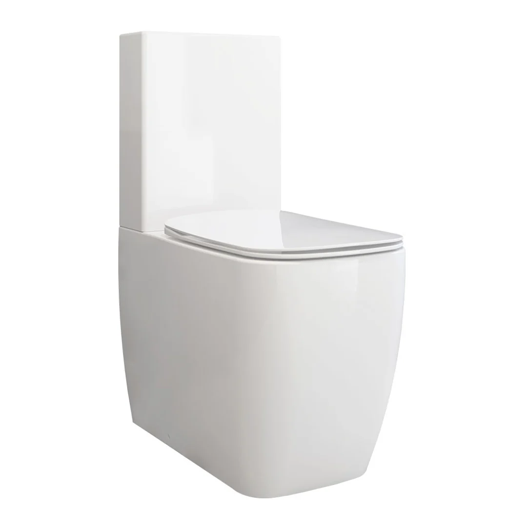 Streamline Eneo Btw Back Inlet Toilet Suite Slim Line Seat - Image 2