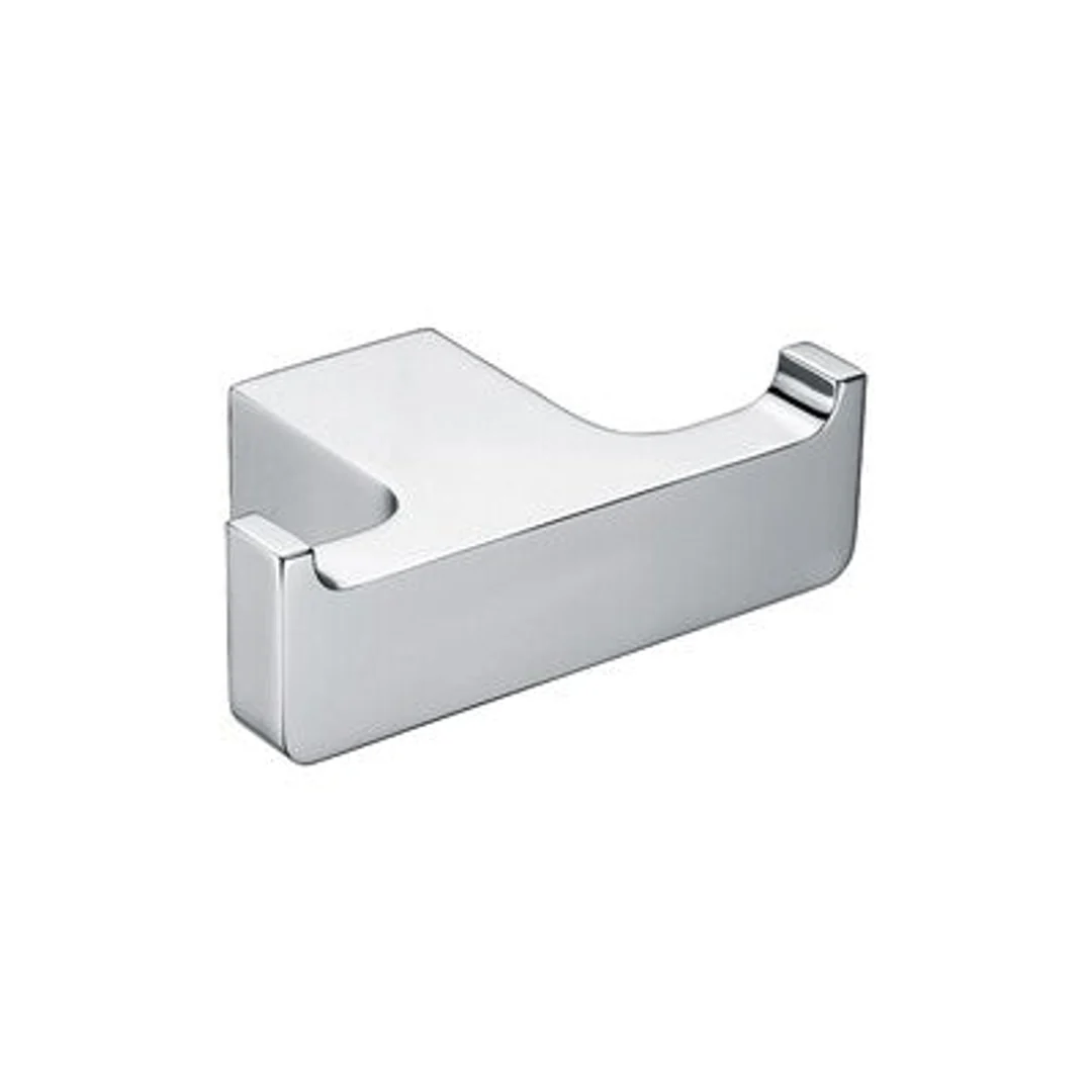 Streamline Eneo Double Robe Hook - Satin Nickel - Image 2