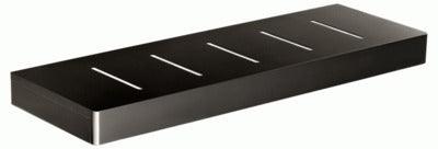 Streamline Eneo Shelf With Drain Holes 40Cm - Matt Black - Image 4