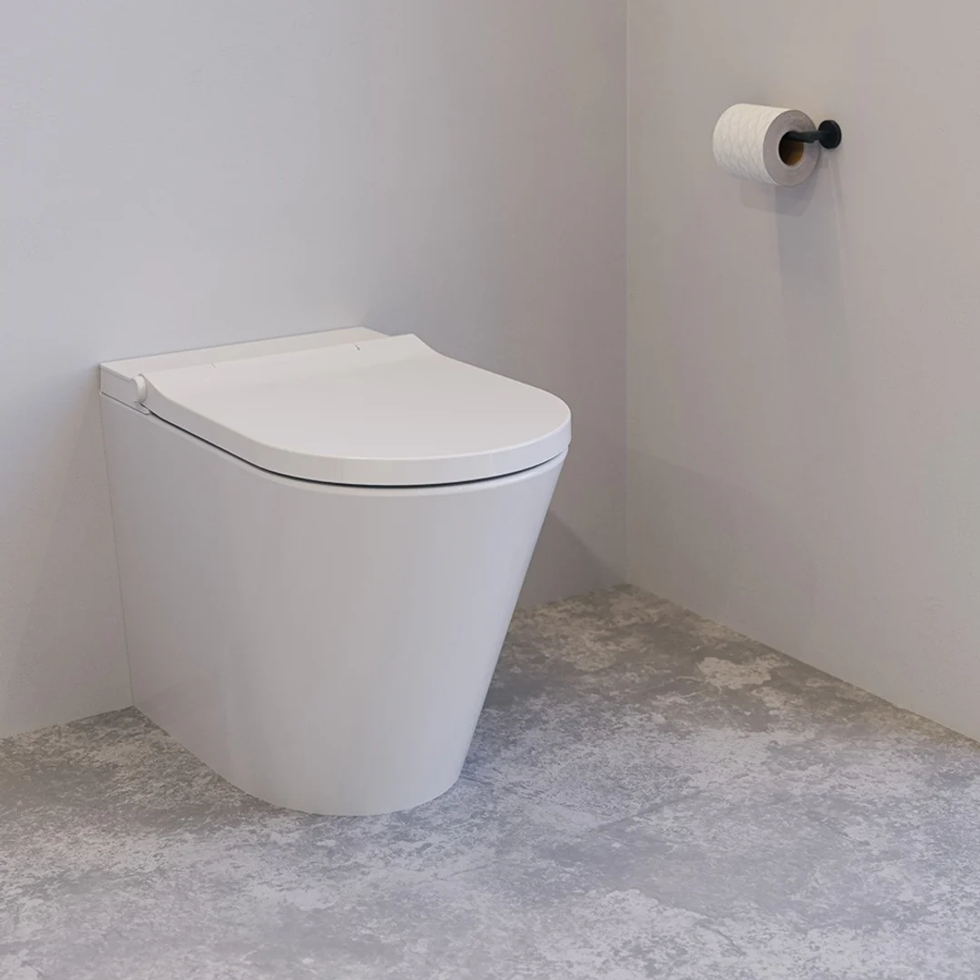 Streamline Neion Plus Wall Faced Intelligent Toilet - White - Image 6