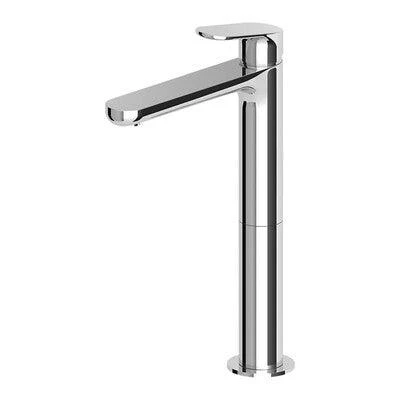 Streamline Nikko Extended Height Basin Mixer Brushed Nickel - Image 3